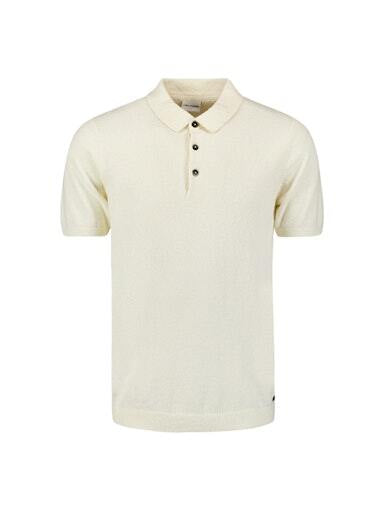 Pullover Short Sleeve Polo Solid Re