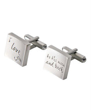 Afbeelding in Gallery-weergave laden, CUFFLINK I LOVE YOU