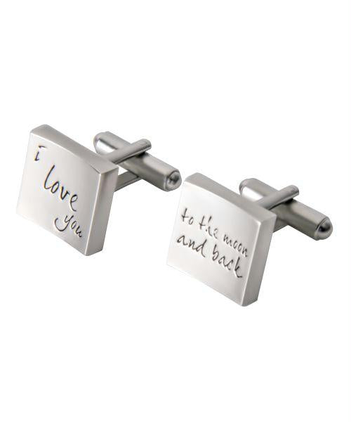 CUFFLINK I LOVE YOU