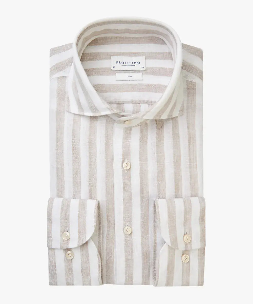 SHIRT X-CUTAWAY SC SF BEIGE