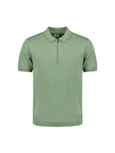 Afbeelding in Gallery-weergave laden, Pullover Short Sleeve Polo Zip Soli