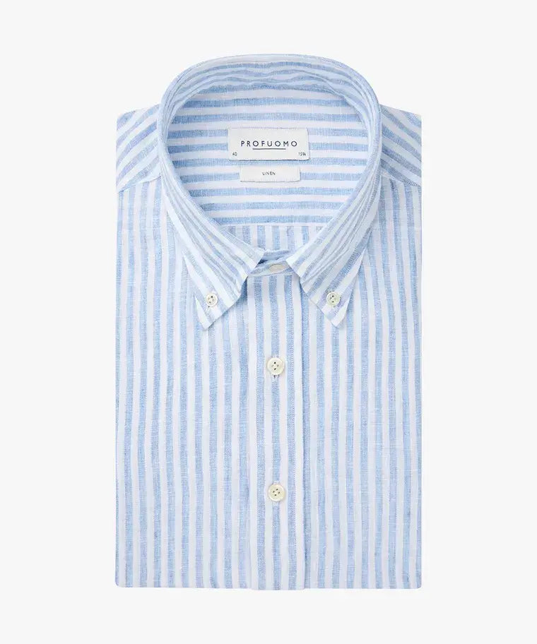 SHIRT BTTN DWN SF BLUE
