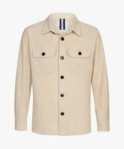 OVERSHIRT KNITTED BEIGE