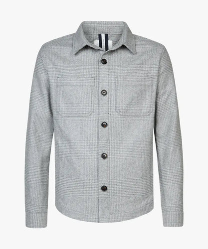 OVERSHIRT CHECK M.GREY