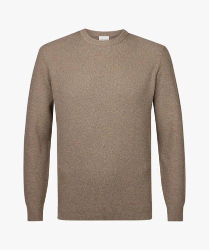 PULLOVER CREW NECK TAUPE