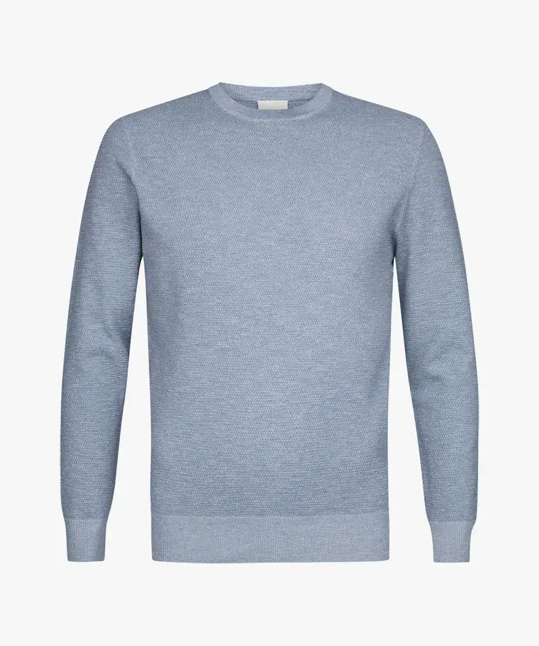 PULLOVER CREW NECK LIGHT BLUE
