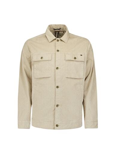 Overshirt Button Closure Fine Cordu