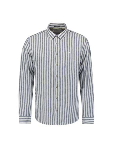 Shirt Verical Big stripes With Line