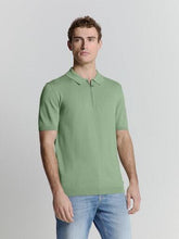 Afbeelding in Gallery-weergave laden, Pullover Short Sleeve Polo Zip Soli