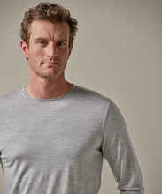 Afbeelding in Gallery-weergave laden, T-SHIRT LONG SLEEVE LIGHT GREY