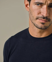 Afbeelding in Gallery-weergave laden, T-SHIRT CREW NECK SS NAVY