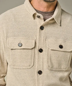 OVERSHIRT KNITTED BEIGE