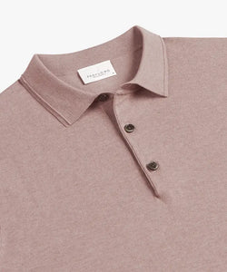 POLO SS DARK PINK